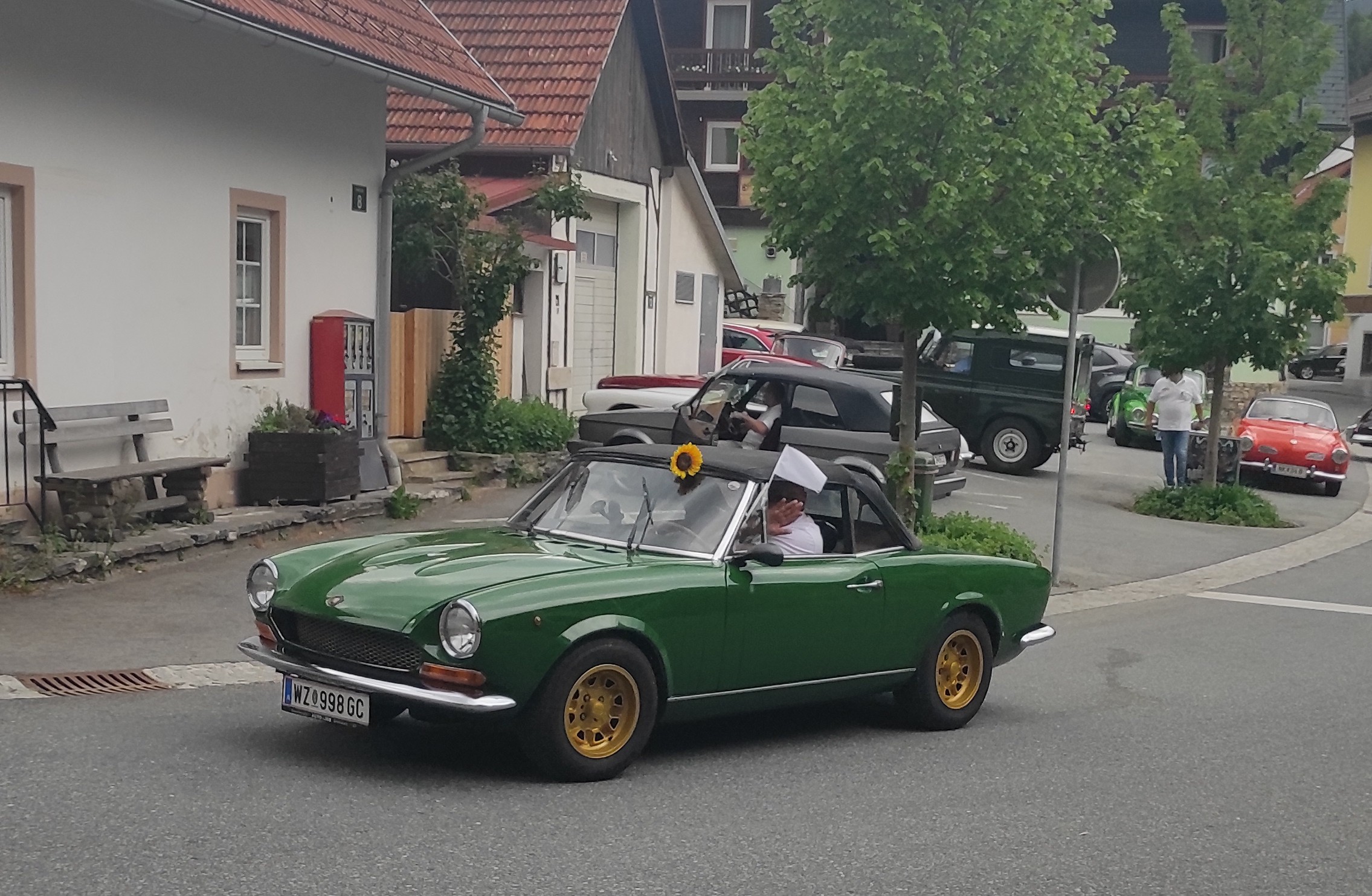 Gedenkfahrt für den Clubobmann Erwin Piber